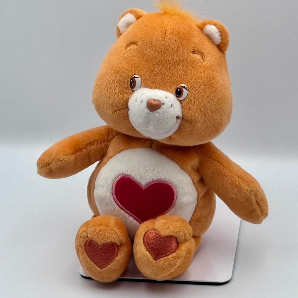 Vintage 2002 Tenderheart Care Bear Orange 10" Plush